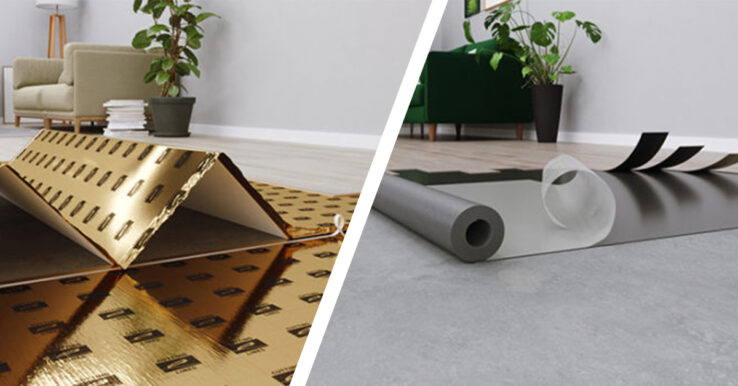 A suitable underlay for your luxury vinyl flooring